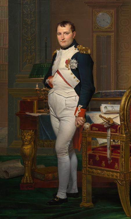 Jacques-Louis David Napoleon in his Study (mk08) china oil painting image